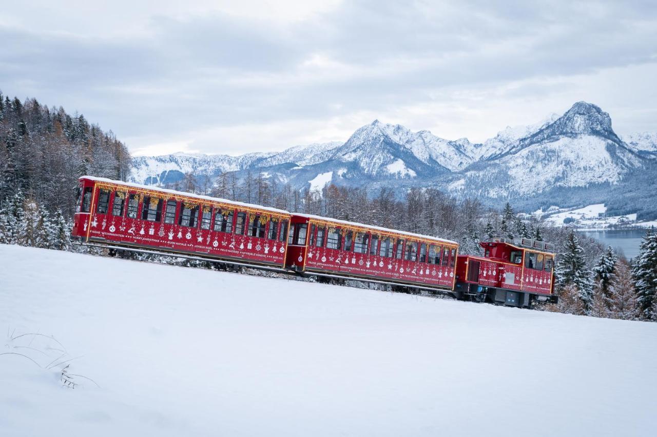 Hotel Zimmerbraeu Sankt Wolfgang im Salzkammergut Bagian luar foto