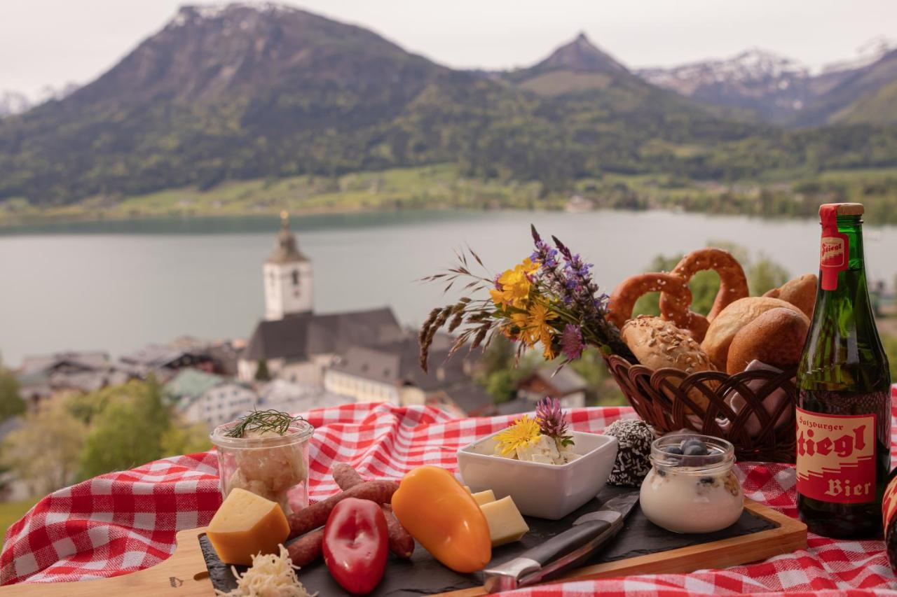 Hotel Zimmerbraeu Sankt Wolfgang im Salzkammergut Bagian luar foto