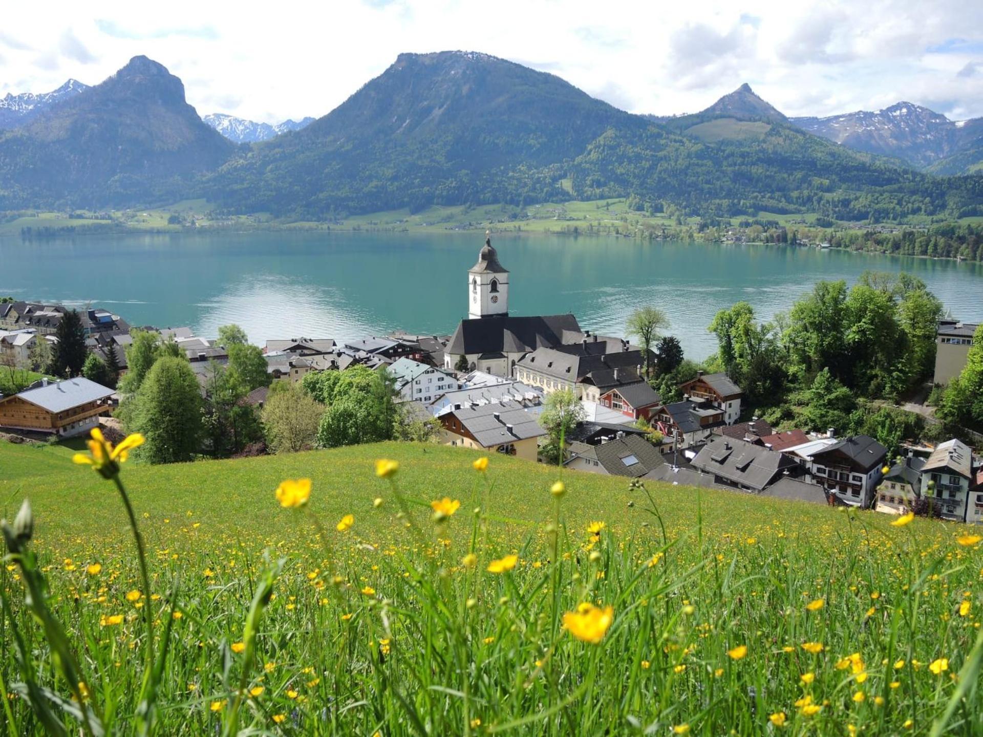 Hotel Zimmerbraeu Sankt Wolfgang im Salzkammergut Bagian luar foto