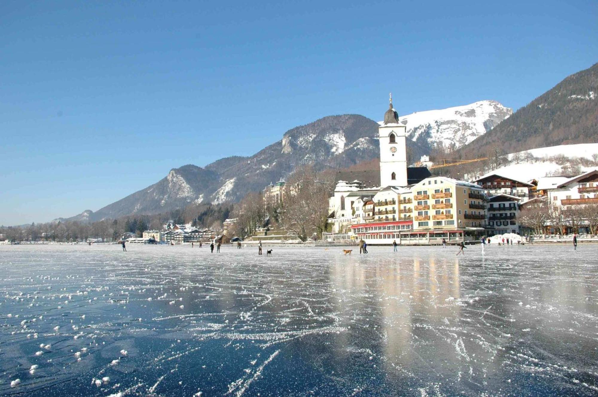 Hotel Zimmerbraeu Sankt Wolfgang im Salzkammergut Bagian luar foto