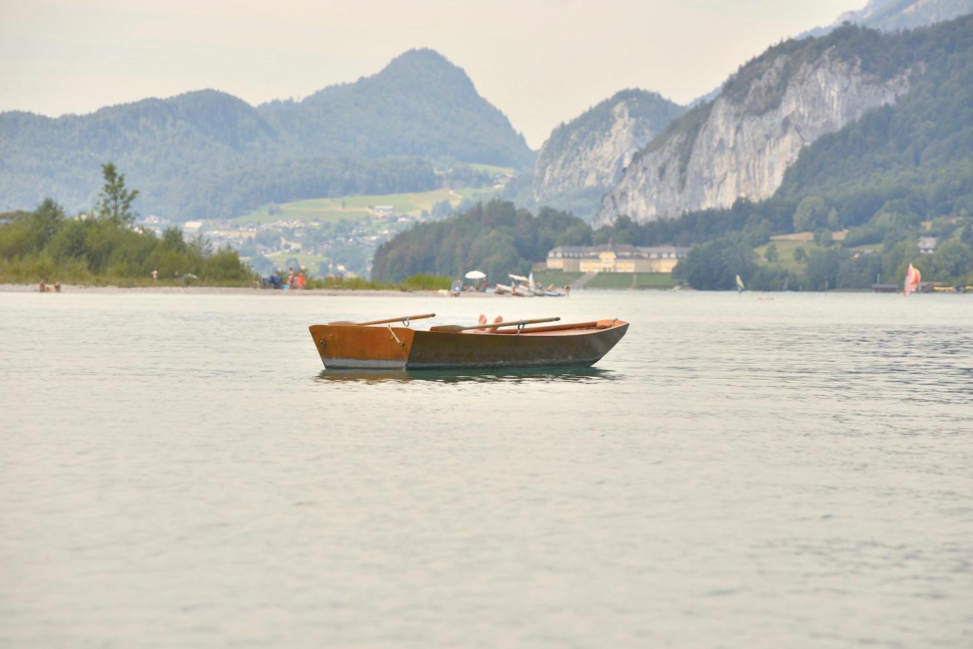 Hotel Zimmerbraeu Sankt Wolfgang im Salzkammergut Bagian luar foto